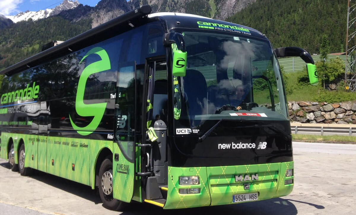 cannondale drapac team bus 2017