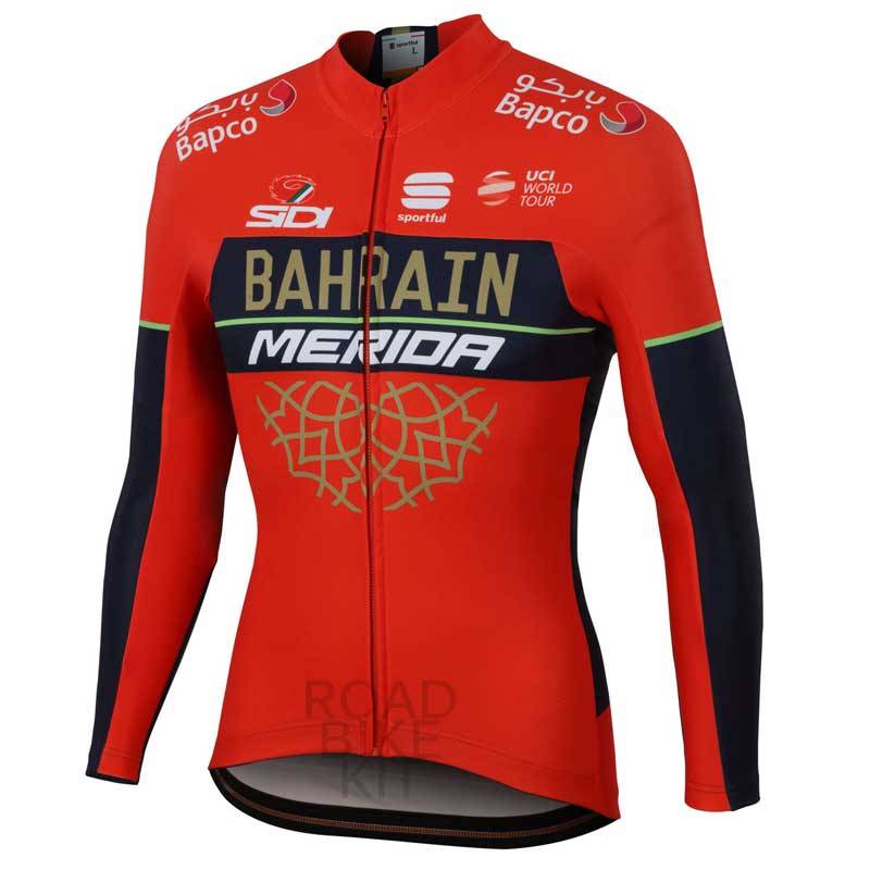bahrain merida jersey long 2018
