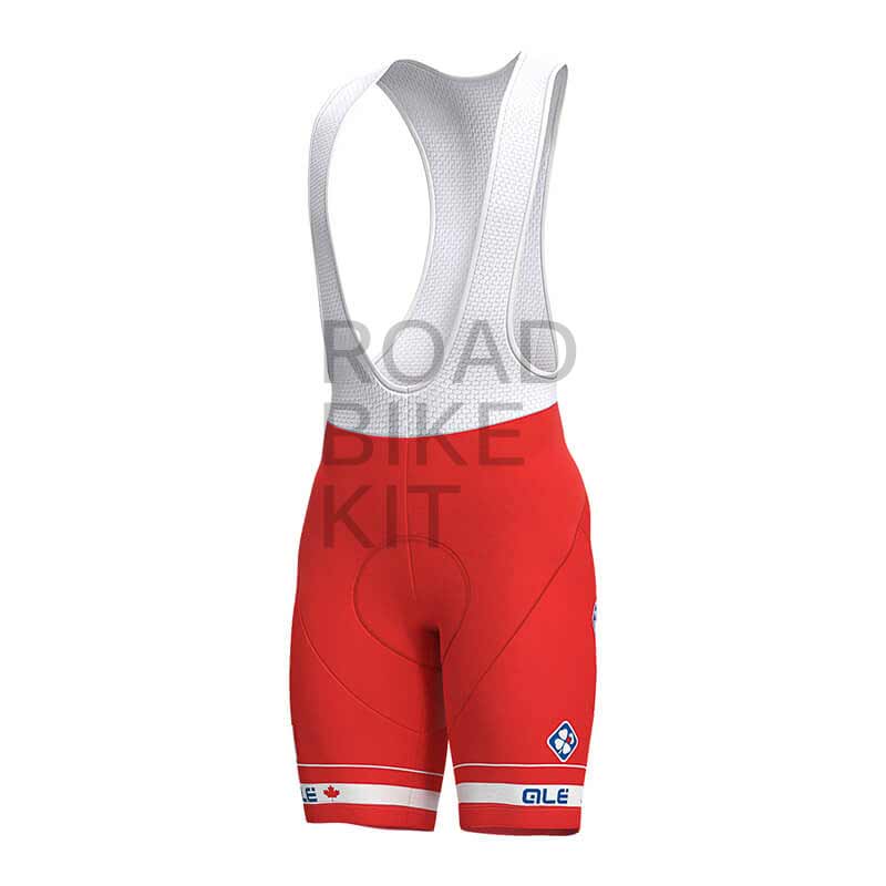 groupama fdj canada champion bibshorts back 2019