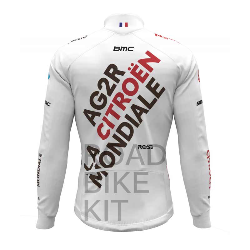 ag2r citroen thermal jacket back 2021