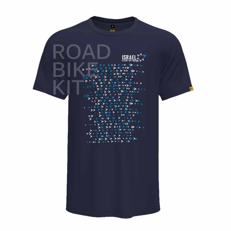 israel start up nation dri fit tshirt peloton blue 2021