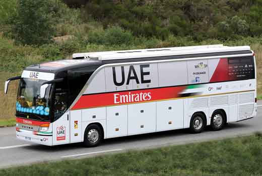 uae team emirates team bus 2019
